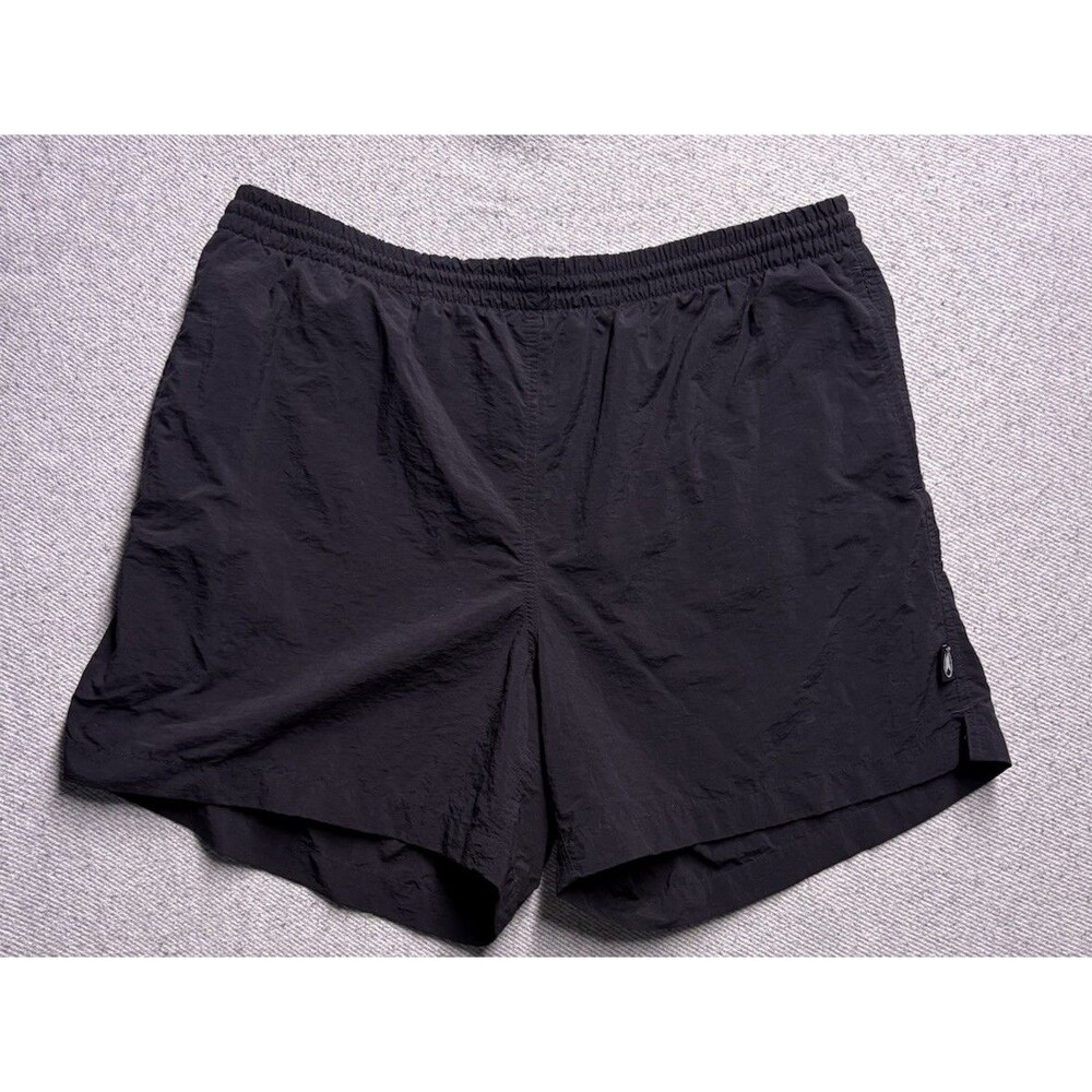 DBX Men's Nylon Black 5" Inseam Swim Trunks Large